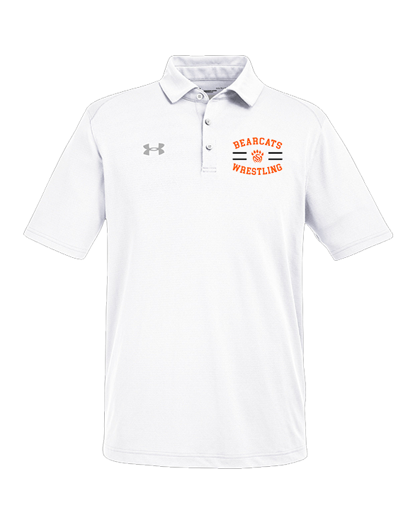 San Mateo HS Wrestling Curve - Under Armour Mens Tech Polo