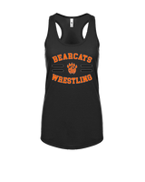 San Mateo HS Wrestling Curve - Womens Tank Top