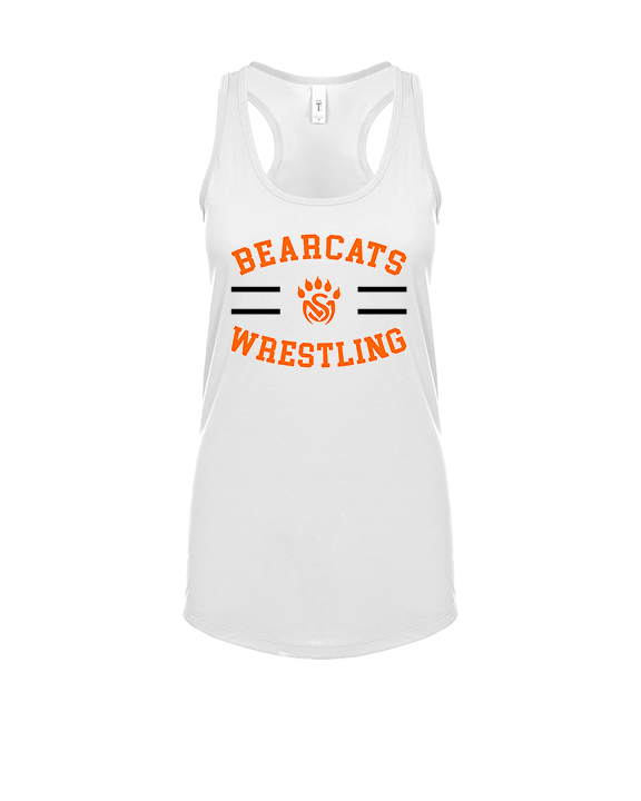 San Mateo HS Wrestling Curve - Womens Tank Top