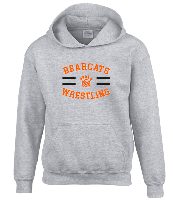 San Mateo HS Wrestling Curve - Youth Hoodie
