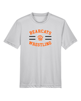 San Mateo HS Wrestling Curve - Youth Performance Shirt