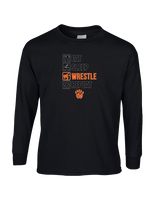 San Mateo HS Wrestling Eat Sleep Wrestle - Cotton Longsleeve