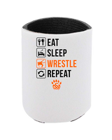 San Mateo HS Wrestling Eat Sleep Wrestle - Koozie