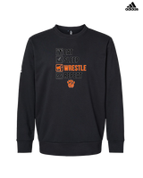 San Mateo HS Wrestling Eat Sleep Wrestle - Mens Adidas Crewneck