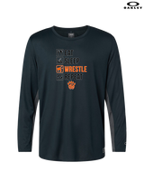 San Mateo HS Wrestling Eat Sleep Wrestle - Mens Oakley Longsleeve