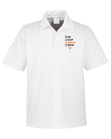 San Mateo HS Wrestling Eat Sleep Wrestle - Mens Polo