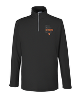 San Mateo HS Wrestling Eat Sleep Wrestle - Mens Quarter Zip