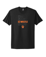 San Mateo HS Wrestling Eat Sleep Wrestle - Mens Select Cotton T-Shirt