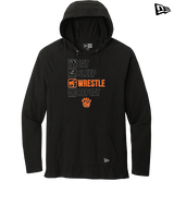 San Mateo HS Wrestling Eat Sleep Wrestle - New Era Tri-Blend Hoodie