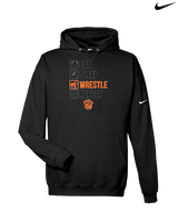 San Mateo HS Wrestling Eat Sleep Wrestle - Nike Club Fleece Hoodie