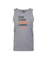 San Mateo HS Wrestling Eat Sleep Wrestle - Tank Top