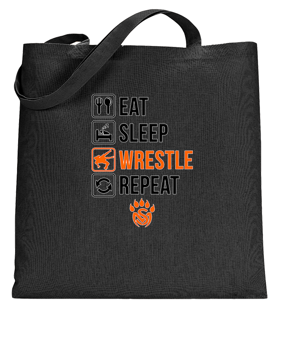 San Mateo HS Wrestling Eat Sleep Wrestle - Tote
