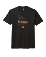 San Mateo HS Wrestling Eat Sleep Wrestle - Tri-Blend Shirt