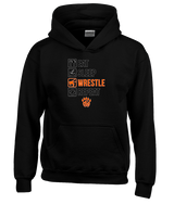 San Mateo HS Wrestling Eat Sleep Wrestle - Youth Hoodie