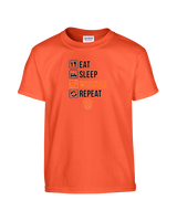 San Mateo HS Wrestling Eat Sleep Wrestle - Youth Shirt