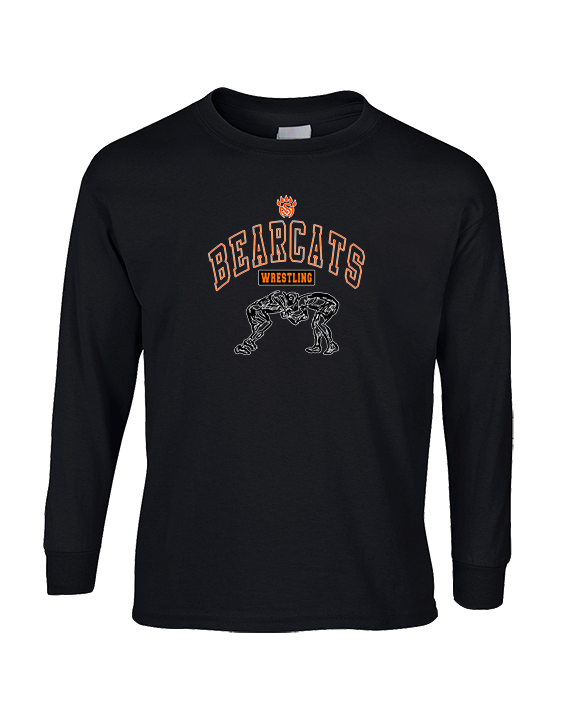 San Mateo HS Wrestling Outline - Cotton Longsleeve