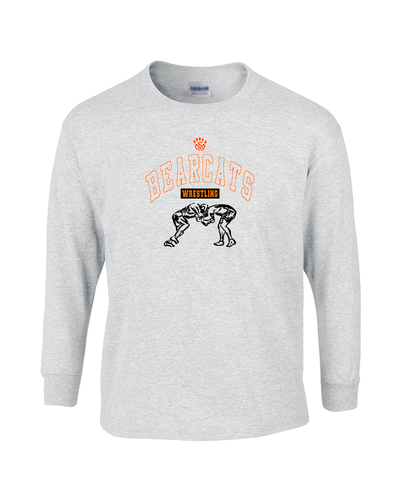 San Mateo HS Wrestling Outline - Cotton Longsleeve