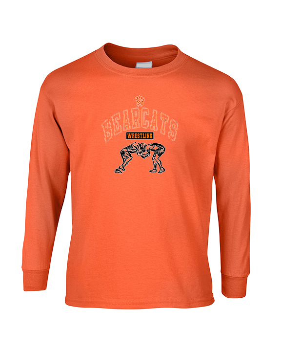 San Mateo HS Wrestling Outline - Cotton Longsleeve