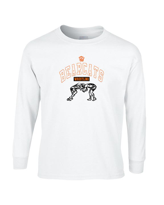 San Mateo HS Wrestling Outline - Cotton Longsleeve