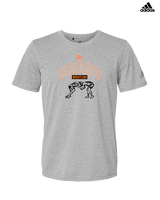 San Mateo HS Wrestling Outline - Mens Adidas Performance Shirt