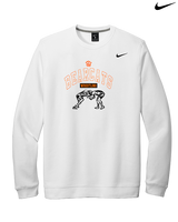 San Mateo HS Wrestling Outline - Mens Nike Crewneck