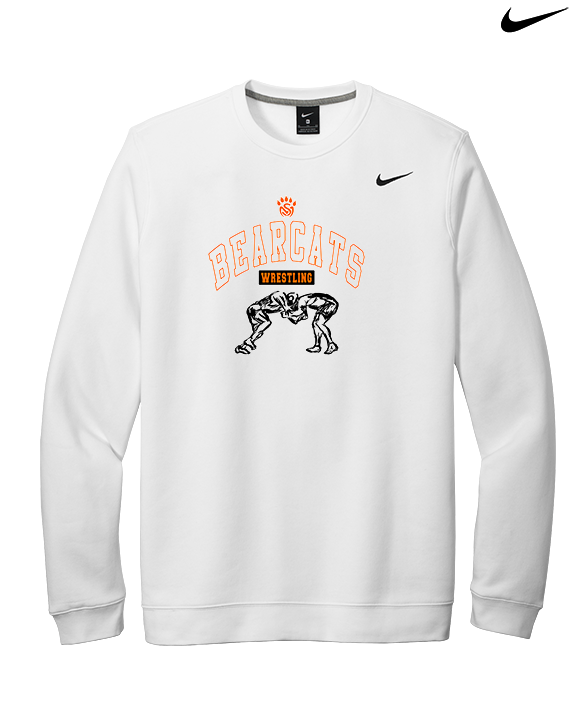 San Mateo HS Wrestling Outline - Mens Nike Crewneck