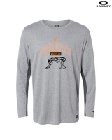 San Mateo HS Wrestling Outline - Mens Oakley Longsleeve