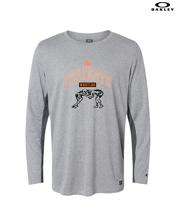 San Mateo HS Wrestling Outline - Mens Oakley Longsleeve