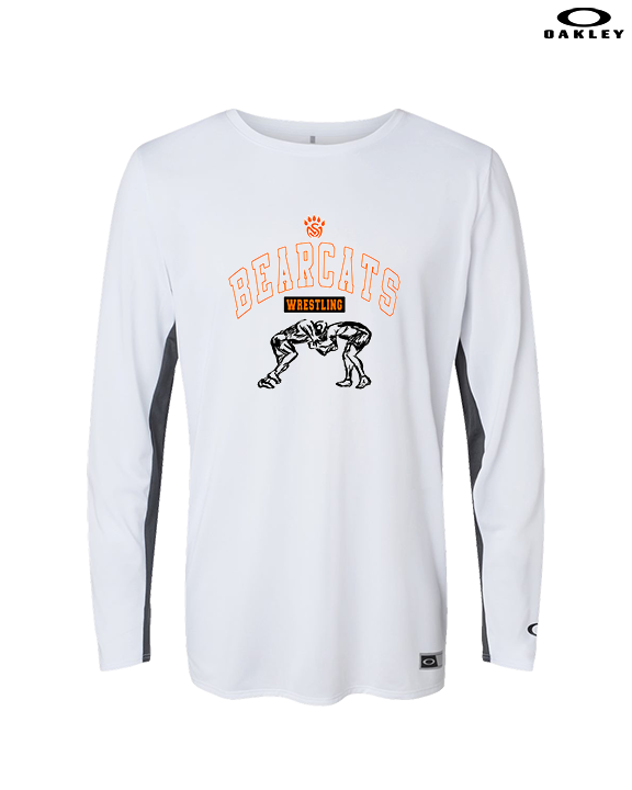 San Mateo HS Wrestling Outline - Mens Oakley Longsleeve