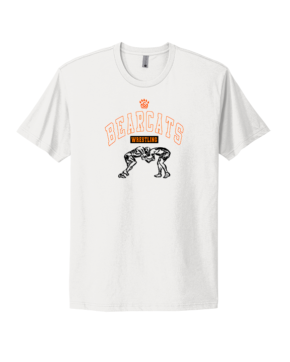 San Mateo HS Wrestling Outline - Mens Select Cotton T-Shirt