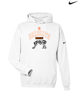 San Mateo HS Wrestling Outline - Nike Club Fleece Hoodie