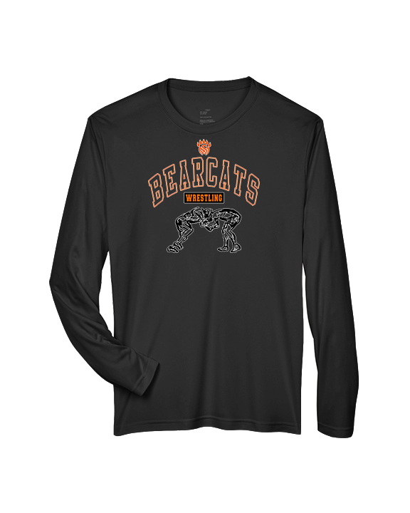 San Mateo HS Wrestling Outline - Performance Longsleeve