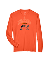 San Mateo HS Wrestling Outline - Performance Longsleeve