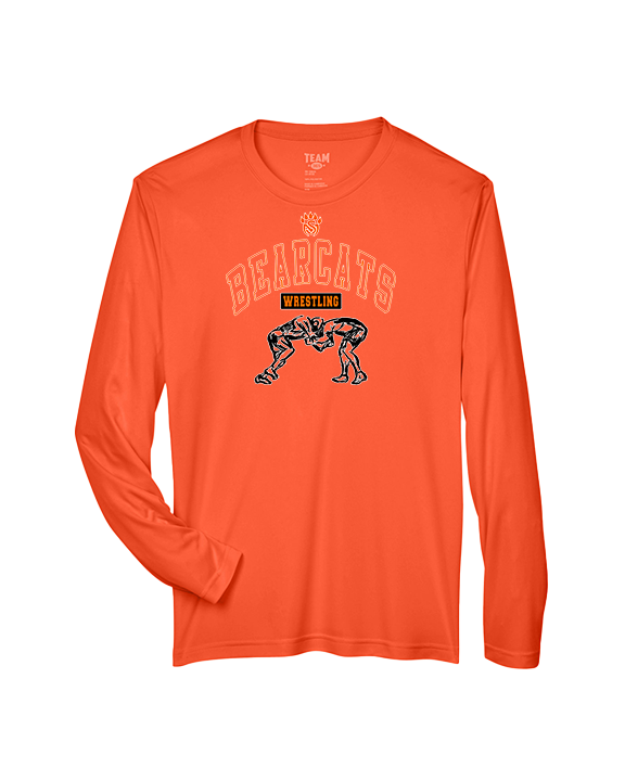 San Mateo HS Wrestling Outline - Performance Longsleeve