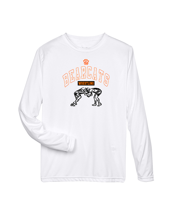 San Mateo HS Wrestling Outline - Performance Longsleeve