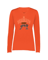 San Mateo HS Wrestling Outline - Womens Performance Longsleeve