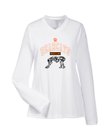 San Mateo HS Wrestling Outline - Womens Performance Longsleeve