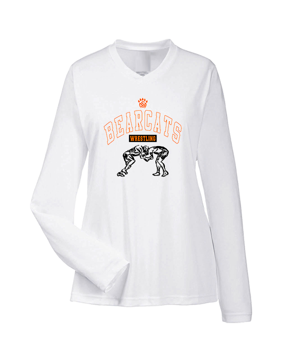 San Mateo HS Wrestling Outline - Womens Performance Longsleeve
