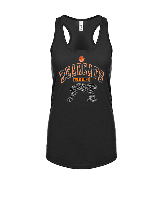 San Mateo HS Wrestling Outline - Womens Tank Top
