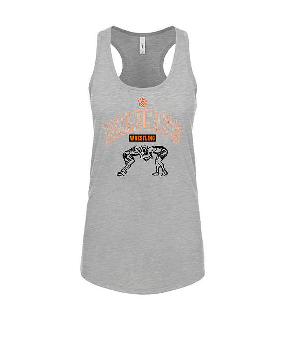 San Mateo HS Wrestling Outline - Womens Tank Top