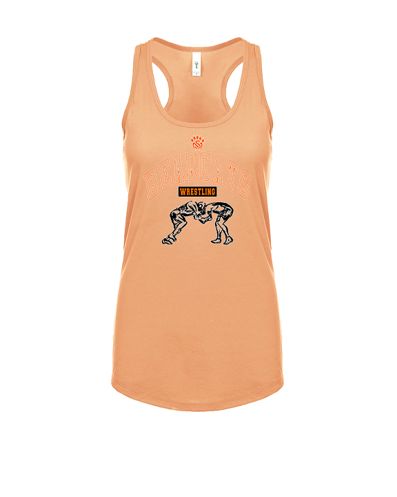 San Mateo HS Wrestling Outline - Womens Tank Top