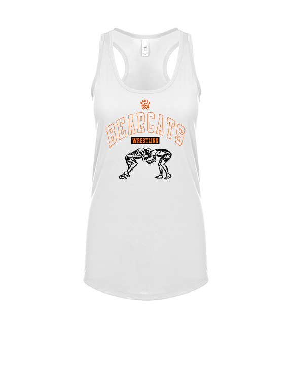 San Mateo HS Wrestling Outline - Womens Tank Top