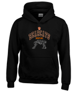 San Mateo HS Wrestling Outline - Youth Hoodie
