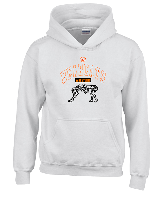 San Mateo HS Wrestling Outline - Youth Hoodie