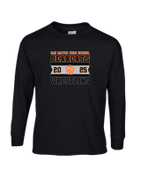 San Mateo HS Wrestling Stamp - Cotton Longsleeve