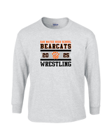 San Mateo HS Wrestling Stamp - Cotton Longsleeve