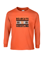 San Mateo HS Wrestling Stamp - Cotton Longsleeve