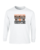 San Mateo HS Wrestling Stamp - Cotton Longsleeve