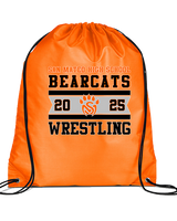 San Mateo HS Wrestling Stamp - Drawstring Bag