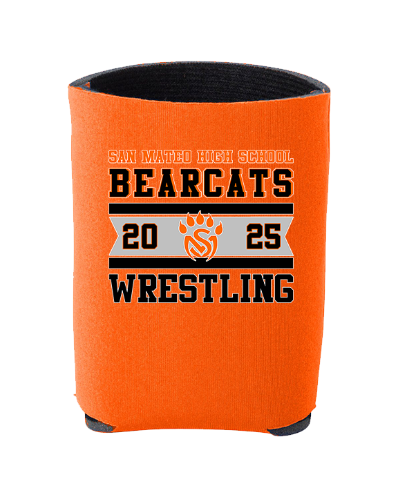 San Mateo HS Wrestling Stamp - Koozie